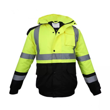 Wholesale Police Waterproof Mens Track Safety Reflective Traffic Jacket